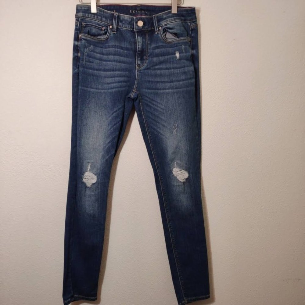 White House Black Market The Skinny Mid Rise Jean